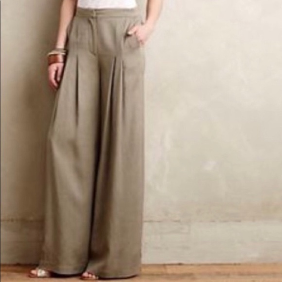 Anthropologie Pants - 🆕 Anthropologie Cartonnier Wide Leg Pants Sz 10